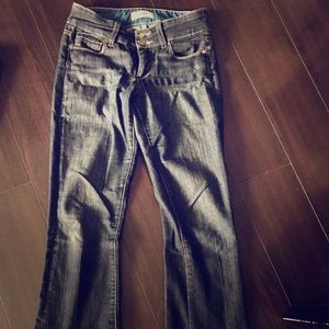Paige Boot Cut Jeans, size 25